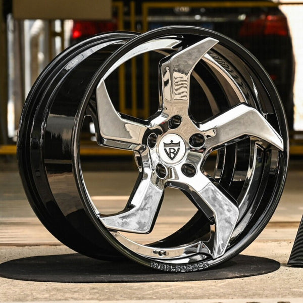 RV-DC25 | Custom Forged 5 Spoke Corvette C8 Stingray / Z51 Wheels