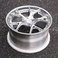 RV-DC69 | Custom Forged 2-Piece Corvette C6 Wheels, Shiny Polished Aluminum with 18x8.5/19x10 setup