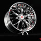 Polish/Black/RVRN Red Screws