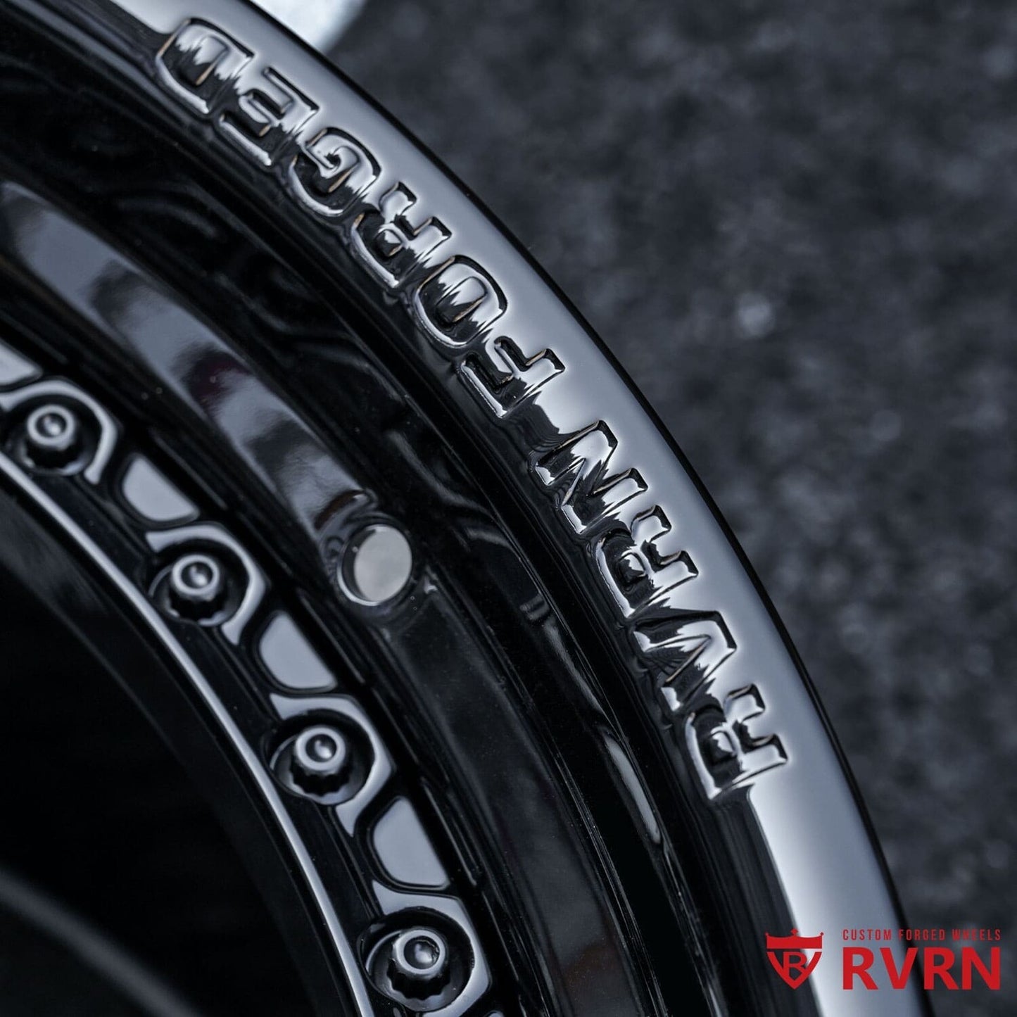 Aggressive staggered fitment on 2008 C6 Corvette with 19x10 front and 20x12 rear forged wheels