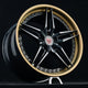 Corvette Carbon Flash Metallic Spoke/Matte Bronze Lip/Matte Black Barrel/Matte Bronze Screw