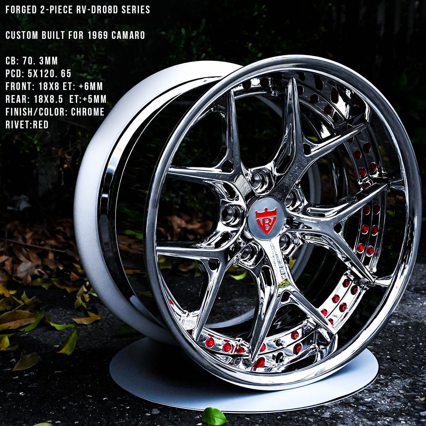 RV-DB179 Series | Custom Forged 2-Piece Wheels