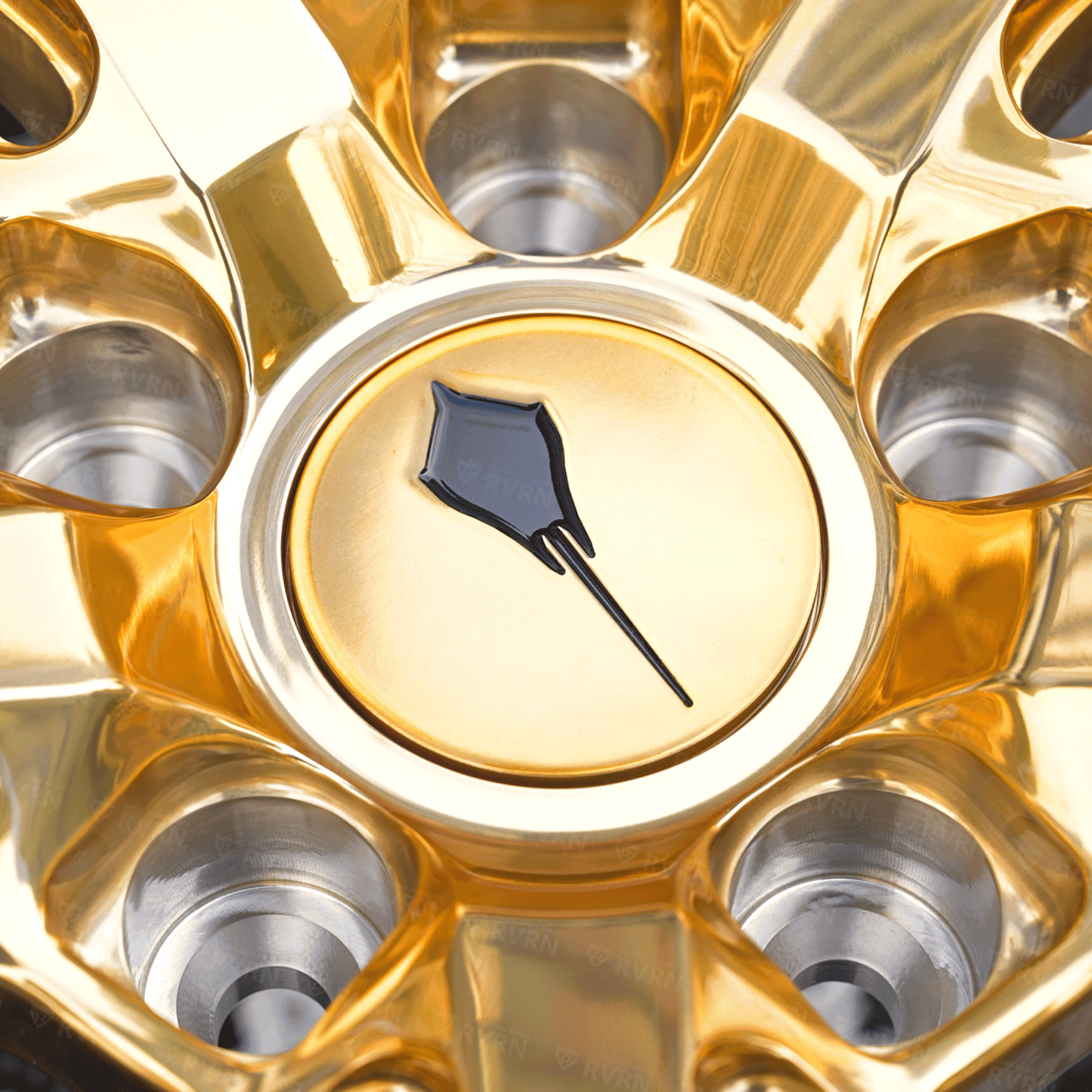 Chrome barrel deep lip forged wheels for Corvette C8 Stingray, 19x8.5 and 20x11 OEM size fitment by RVRN Wheels