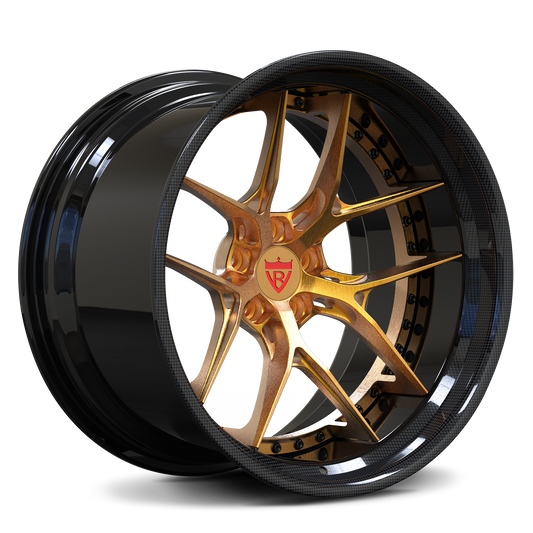 RV-DR08D Step Lip Series | Custom Forged 2-Piece Wheels