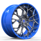Chrome Spoke/Ocean Blue Barrel