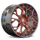 Polished Rose Gold Spoke / Chrome Barrel