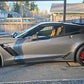 Aggressive rose gold wheels for Corvette C7 Z06 with OEM specs 19x10/20x12, RVRN custom forged 2-piece series RV-DR16