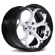 Pearl White Spoke / Gloss Black Barrel / Black Screws