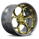 Polished Frozen Gold Spoke / Gunmetal Barrel / Chrome Gold Screws