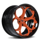 Custom Corvette C7 Rims with chrome, black, rapid blue etc, customize your own wheels for your Corvette C1-C8 with RVRN Custom forged 2-piece RV-DS016 Wheels
