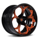 Orange Fade To Black / Gloss Black Barrel / Black Screws