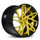 Concave rims for your Corvette C8 Z51 or Z06, custom forged 2-piece accelerate yellow wheels-RVRN Forged 2-Piece Series