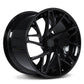 Concave rims for your Corvette C8 Z51 or Z06, custom forged 2-piece black wheels-RVRN Forged 2-Piece Series