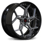 Gray Corvette C8 Custom Wheels – High-Performance Forged Rims