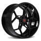Gloss Black Corvette C8 Z51 Forged Wheels – Lightweight & Stylish