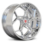 Brushed Aluminum Corvette C8 Custom Wheels – Track Ready Design