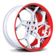 White Spoke/ Red Inner Barrel
