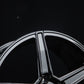 2022 Corvette C8 Stingray black forged wheels rear view