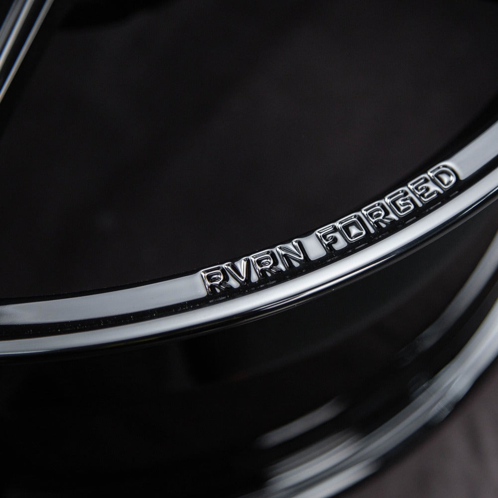 Design your own Corvette C8 black forged wheels