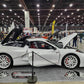 Corvette C8 Z51 in white with lightweight forged wheels by RVRN