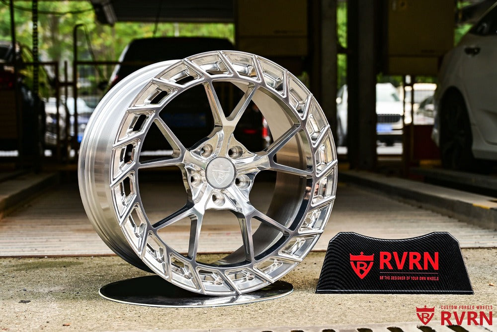 Polish concave forged monoblock wheels for Corvette C8 z51 with 20x9/21x12 setup, custom forged 1-piece rims 