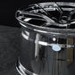 C7 custom wheels RV-MC24 chrome forged spokes detail