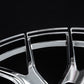 C7 chrome rims RV-MC24 polished forged barrel detail