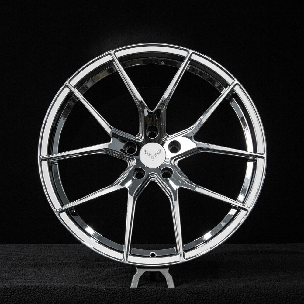 Corvette C7 forged wheels RV-MC24 21x12 rear fitment