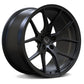Matte Black rims for Corvette C8 Z06 / E-ray, custom forged monoblock concave wheels RVRN Forged RV-MC24 Series