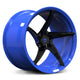 Gloss Black Spoke / Color-Matched Elkhart Lake Blue Barrel