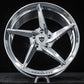 19x8.5 and 20x11 forged monoblock fitment for Corvette C8 RV-MC35