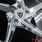 Polished barrel detail of RVRN RV-MC35 forged wheels