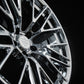 Corvette chrome forged wheel RV-MC65 side profile concave design