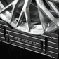 Custom C8 Stingray brushed alloy wheel by RVRN – side profile