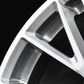 Detail of forged monoblock wheel hub for Corvette C8 by RVRN