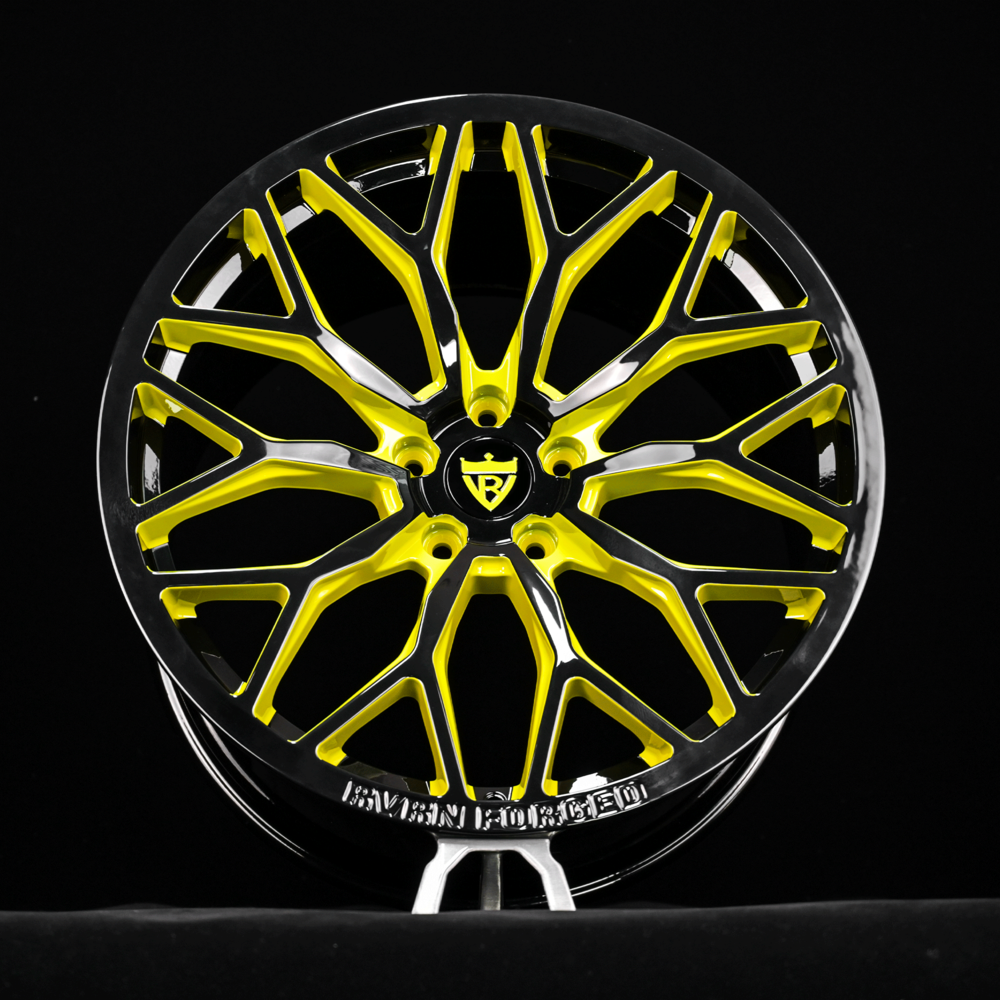 RVRN RV-MG122 forged monoblock wheel side profile concave shape