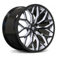 Corvette Stingray forged wheel fitment detail close view