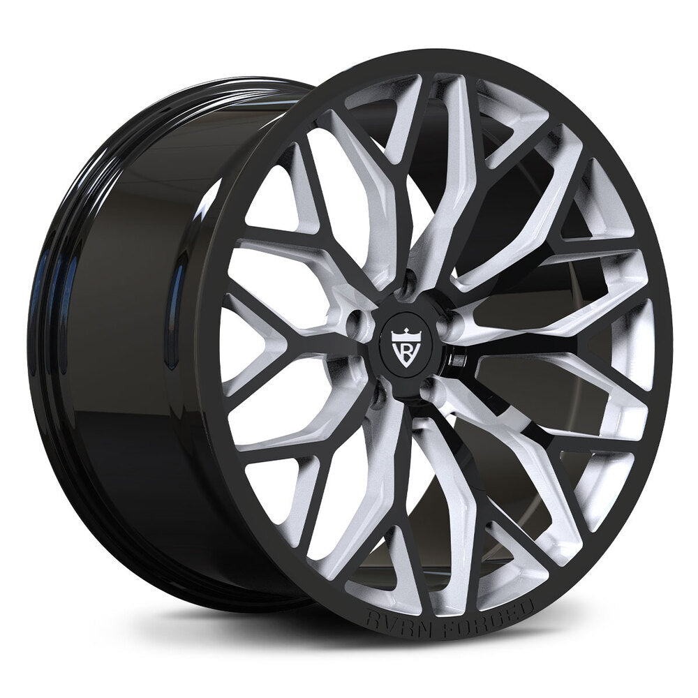 Corvette Stingray forged wheel fitment detail close view