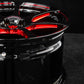 RVRN design-your-own-wheels program showcased with MH092 gloss black and transparent red finish.