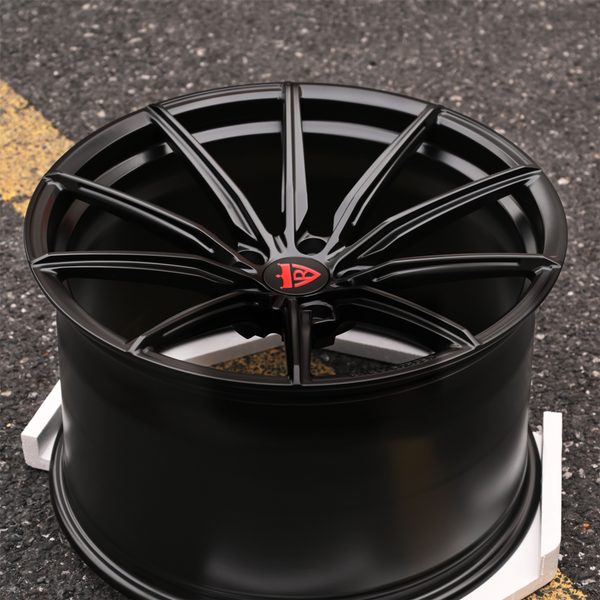 High-performance forged concave wheels for Corvette C7 Z06, designed for ultimate performance, custom black rims for 2015-2019 C7 Z06 with 19x10/20x12 size. 