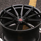 High-performance forged concave wheels for Corvette C7 Z06, designed for ultimate performance, custom black rims for 2015-2019 C7 Z06 with 19x10/20x12 size. 