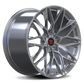 Grey rims for 2015-2019 Corvette C7 Z06 with Oem specs, best custom forged monoblock wheels series RVRN RV-MP184