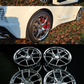 Chrome rims for Corvette C8 Z51 with 19x8.5/20x9 size or 20x9/21x12 size, RVRN custom forged monoblock performance concave wheels series RV-MR05