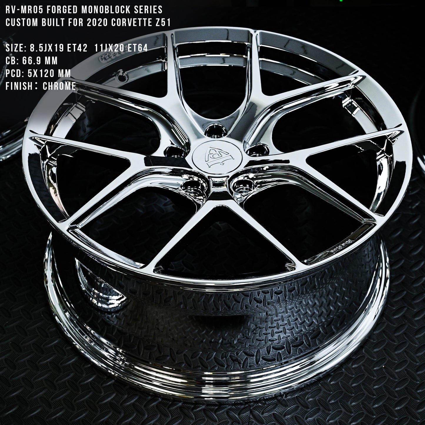 RV-MR05 Series | Custom Forged 1-Piece Wheels