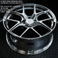 Chrome rims for Corvette C8 Z51 with 19x8.5/20x9 size or 20x9/21x12 size, RVRN custom forged monoblock performance concave wheels series RV-MR05
