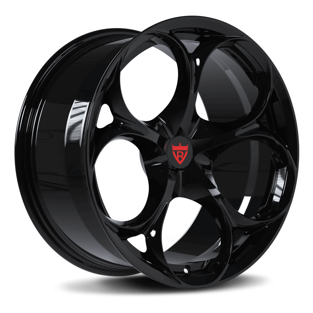 Black wheels for Corvette in 18inch, 19inch, 20inch, 21inch setup-RVRN Wheels Forged Monoblock Wheels Series RV-MS016