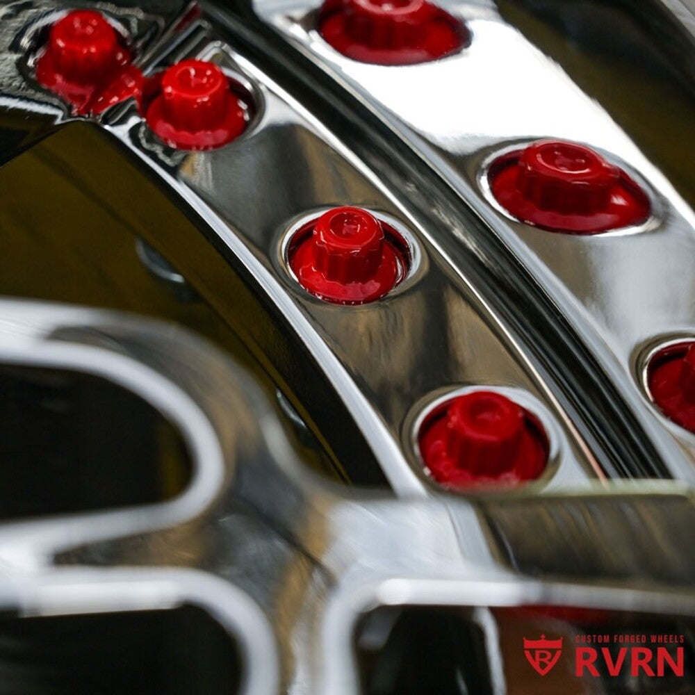 RM-01 | Custom Forged 2-Piece Corvette C6 Grand Sport Wheels, Chrome | Deep Dish, 18x10 / 19x12.5 Setup