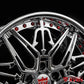 Deep dish Corvette C7 forged rims RM-01 20x12 rear