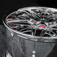 Corvette C7 forged chrome wheels RM-01 close view