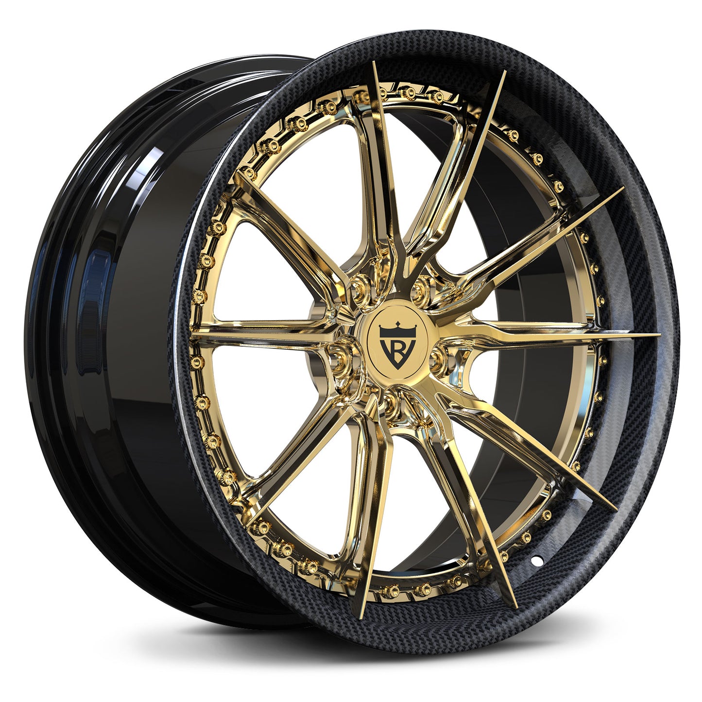 Premium 2-Piece Custom Fully Forged Wheels RV-DC05 R-10K Series